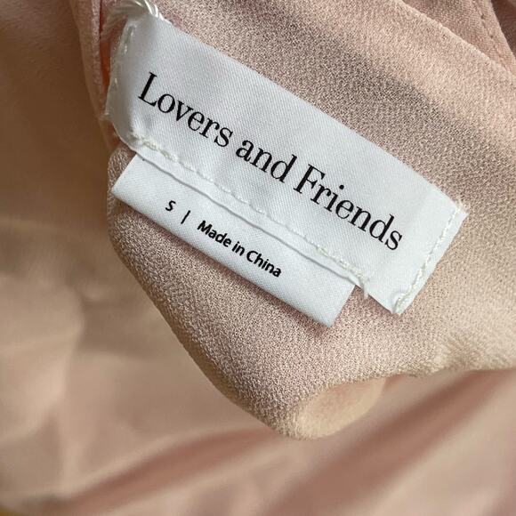 Lovers and Friends Caputo Top Pink Wrap women’s size small Revolve NWT - Picture 5 of 7